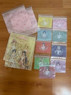 Sailor Moon Reusable Snack Bags 3COINS exclusive - Set of 12